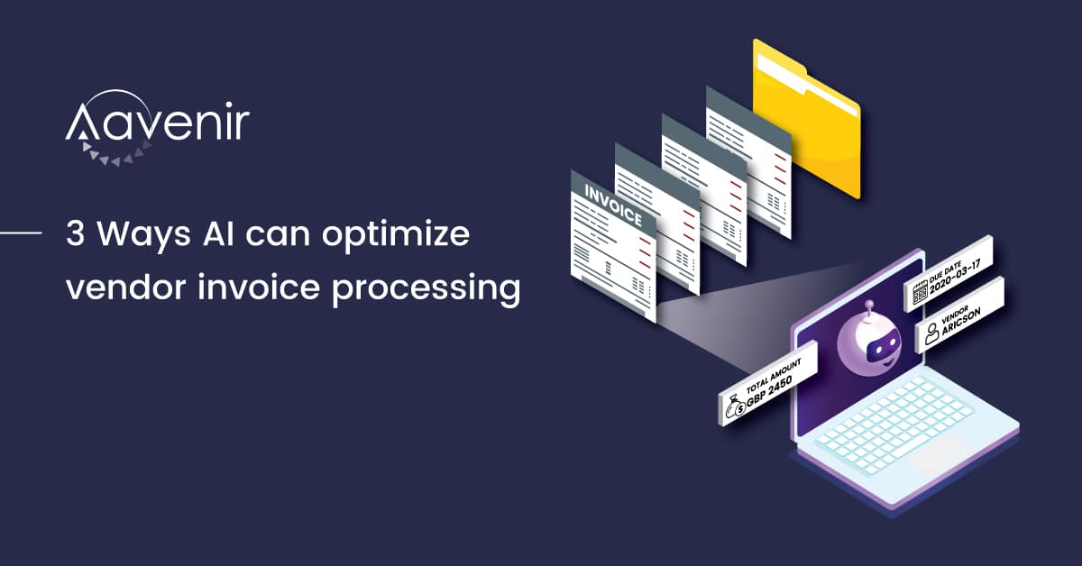 3 ways of AI-enabled Automated invoice processing and invoice automation using Artificial Intelligence