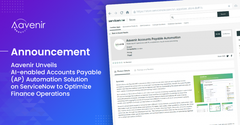 Aavenir unveils AI-enabled accounts payable solution