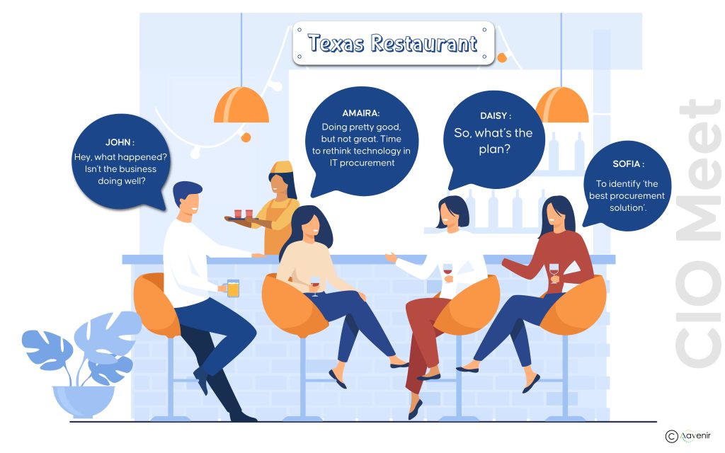 Unraveling the Procurement & IT Ecosystem - Discover Possibilities & Change the Game 1 Chat-Board-in-Restaurant