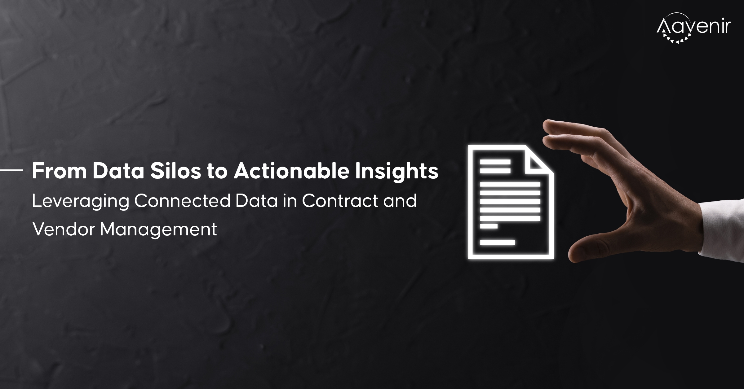 Connected Contract and Vendor Data